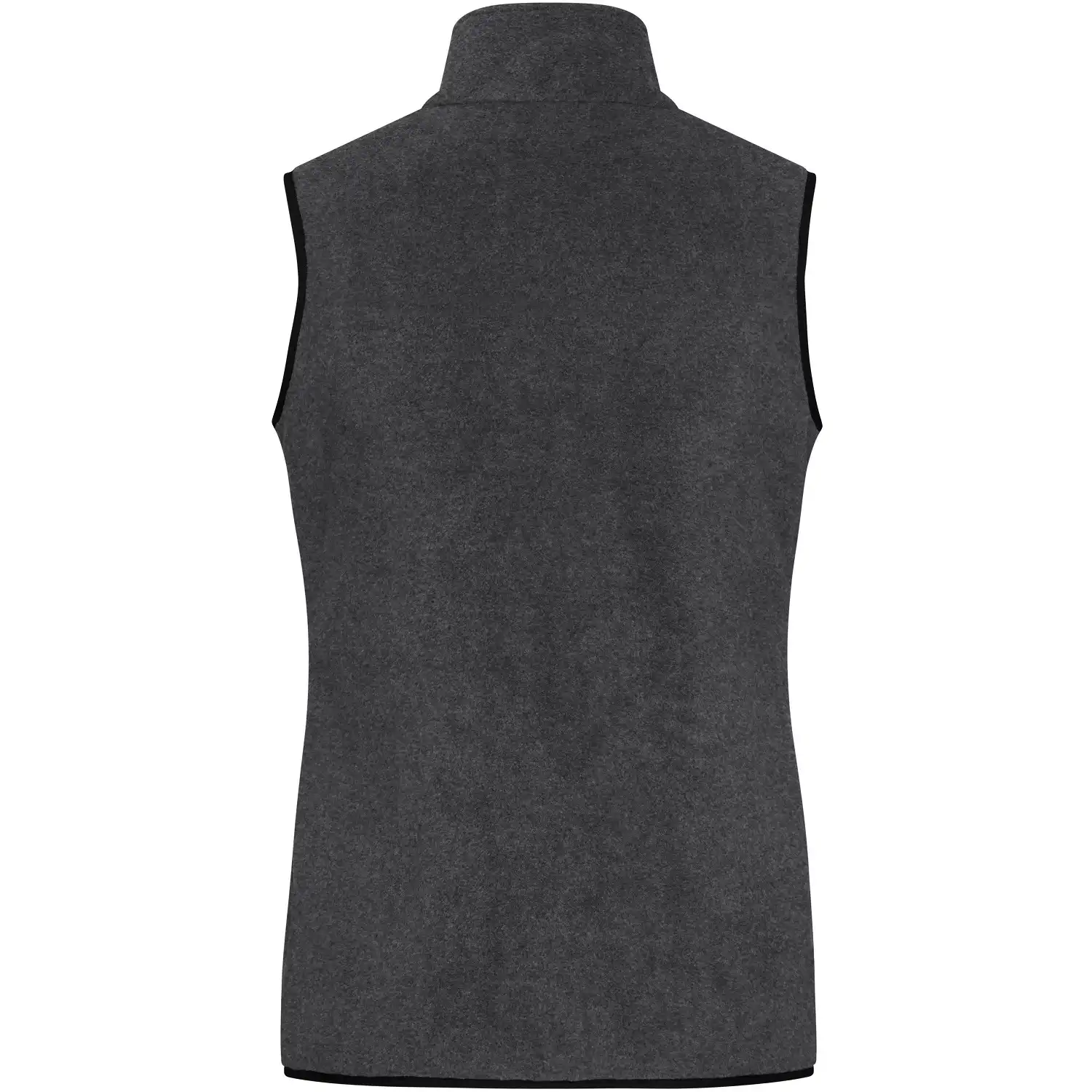 Damen Fleeceweste "JN1309" in dark-melange/black, M - Thumbnail 2