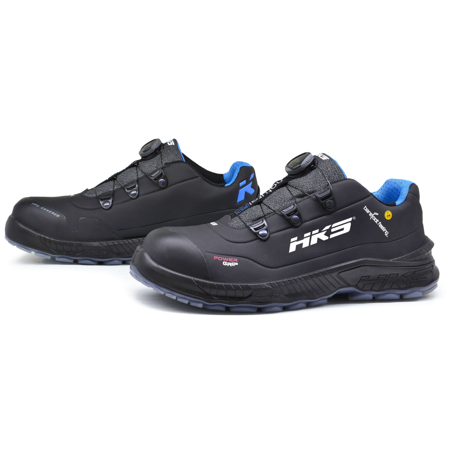 Barfuß Sicherheitshalbschuhe S3 "BFS 70 BOA" in 36 - Thumbnail 2
