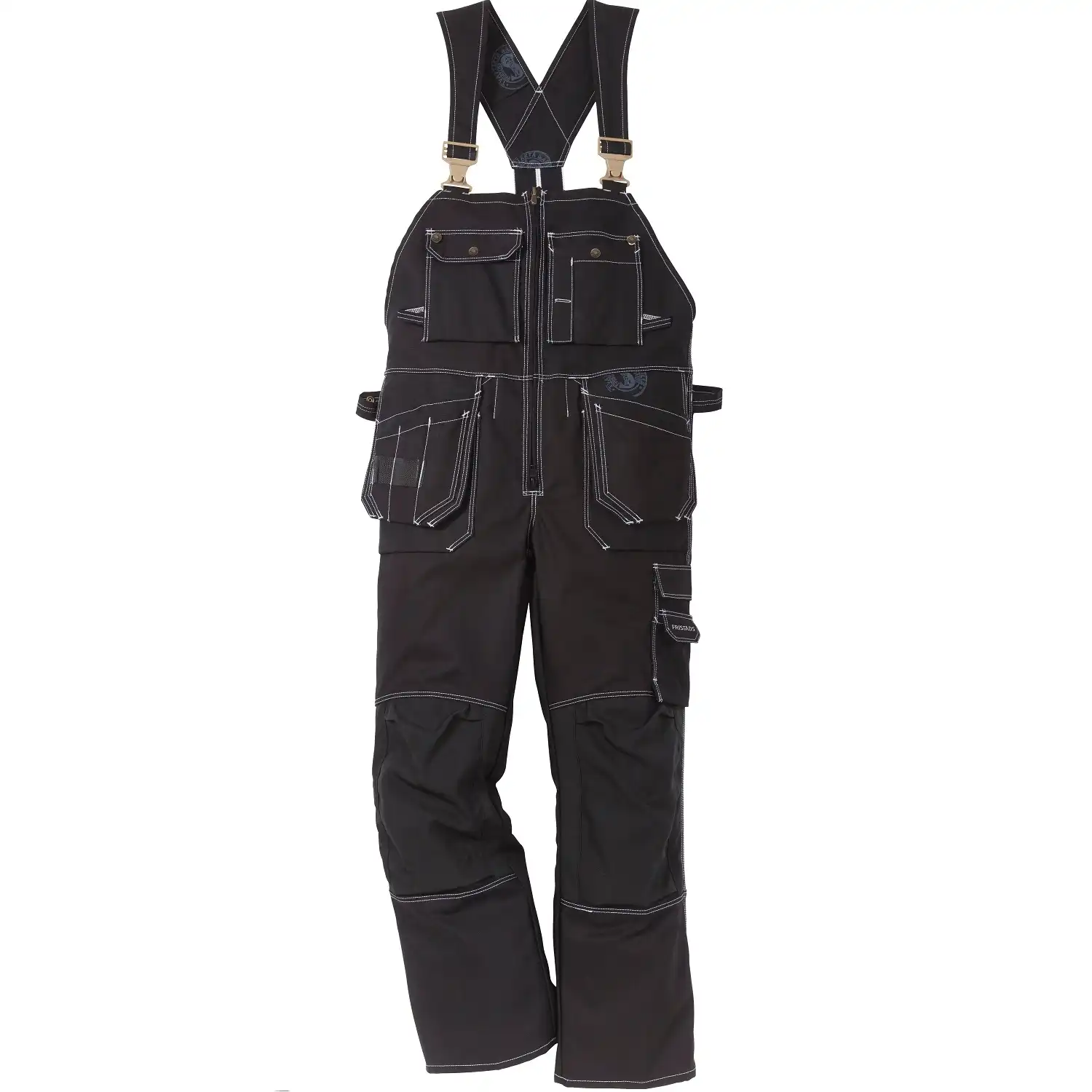 Handwerker Latzhose "51 FAS" Klassiker in schwarz, C44 - Thumbnail 1