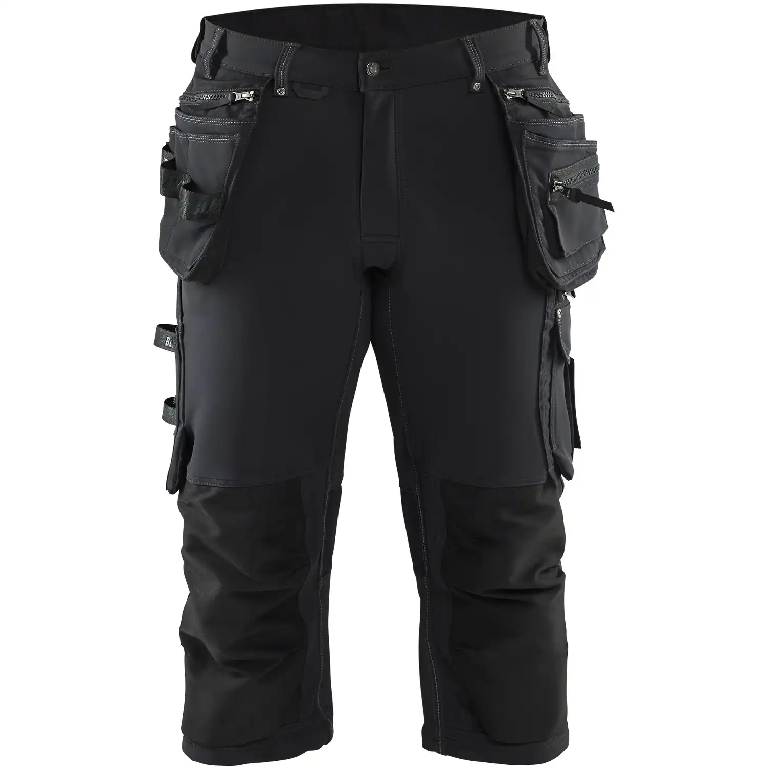 Stretch Handwerker-Piratenhose "1797" schwarz in C48 - Thumbnail 1