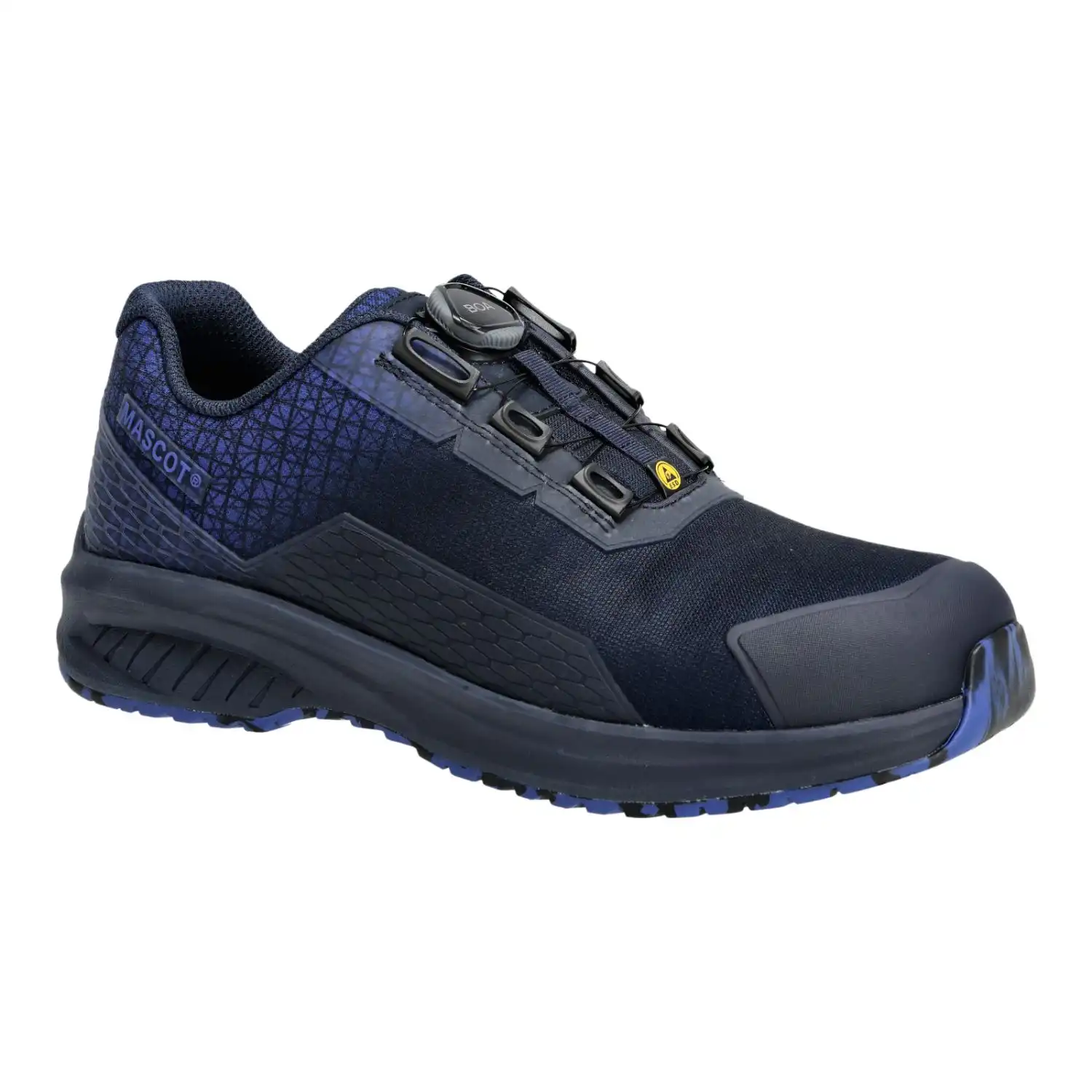 Sicherheitshalbschuhe S3S "ACCELERATE BOA® Fit System" schwarzblau/azurblau in 43 - Thumbnail 2