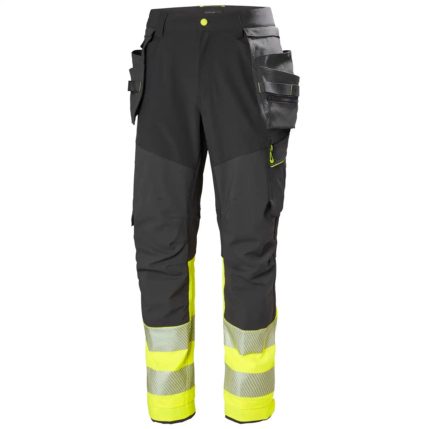 Warnschutz Stretch Handw.hose ICU BRZ in gelb/schwarz, C44 - Thumbnail 1