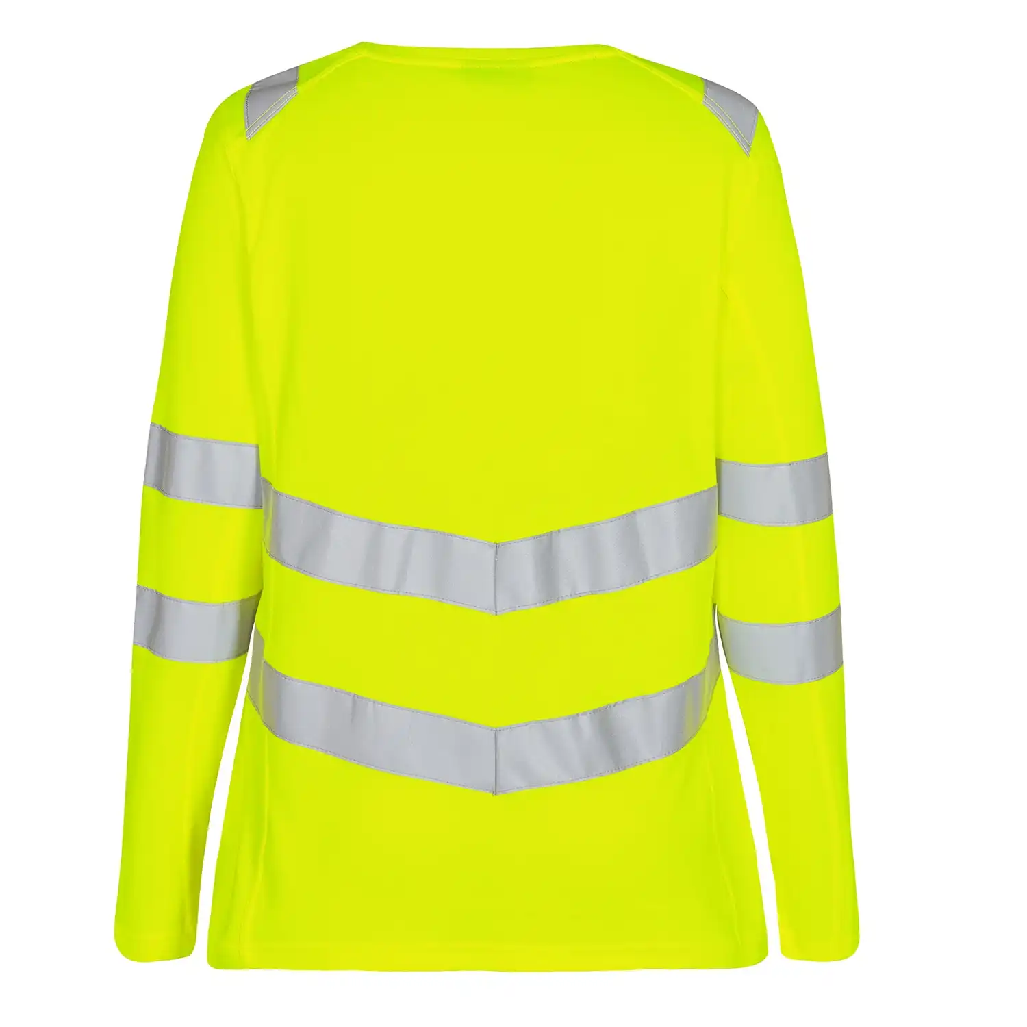 Damen Warnschutz Langarmshirt "9543-182" Safety Kl. 2 in gelb, L - Thumbnail 2