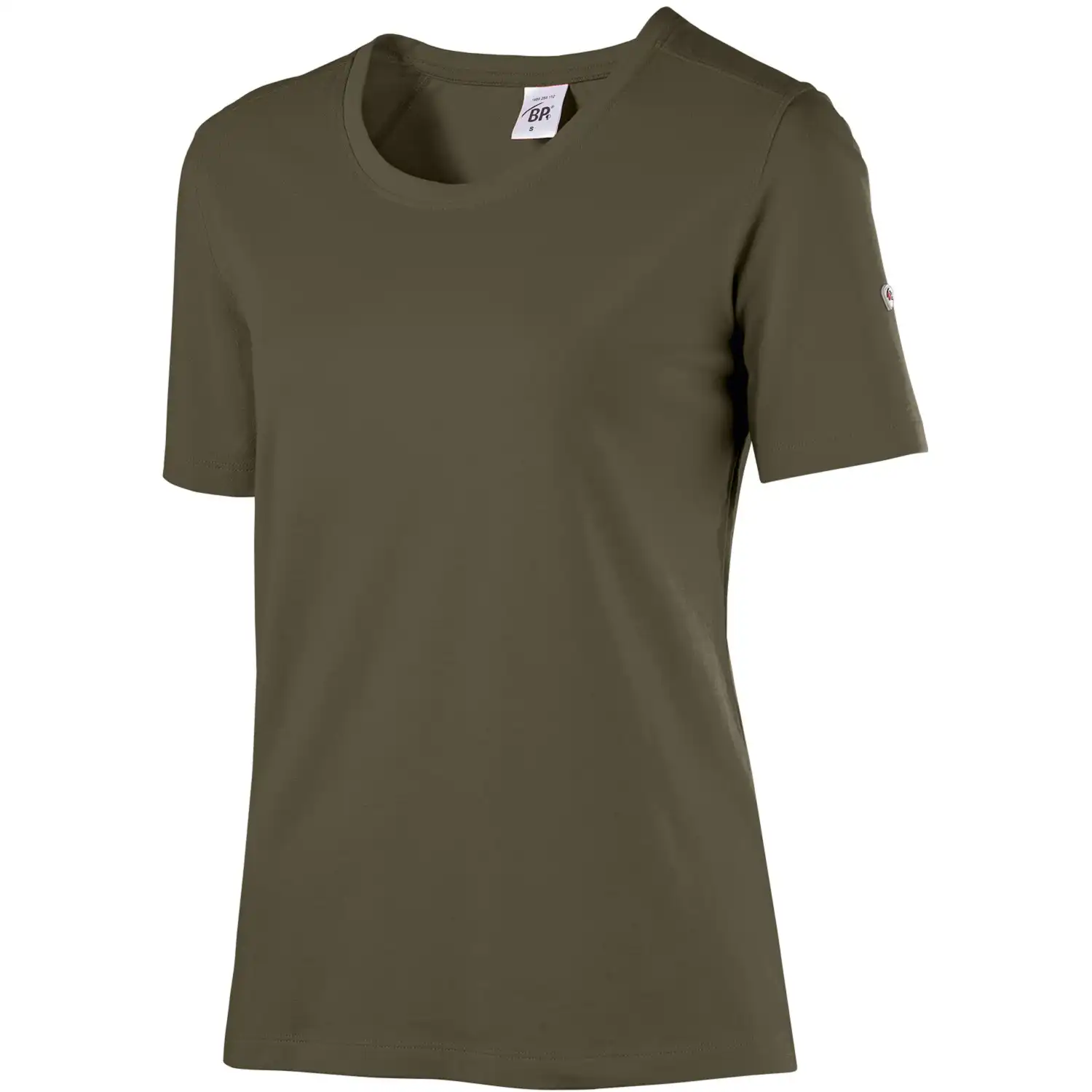Damen T-Shirt "1715-234" Essentials in oliv, XS - Thumbnail 1