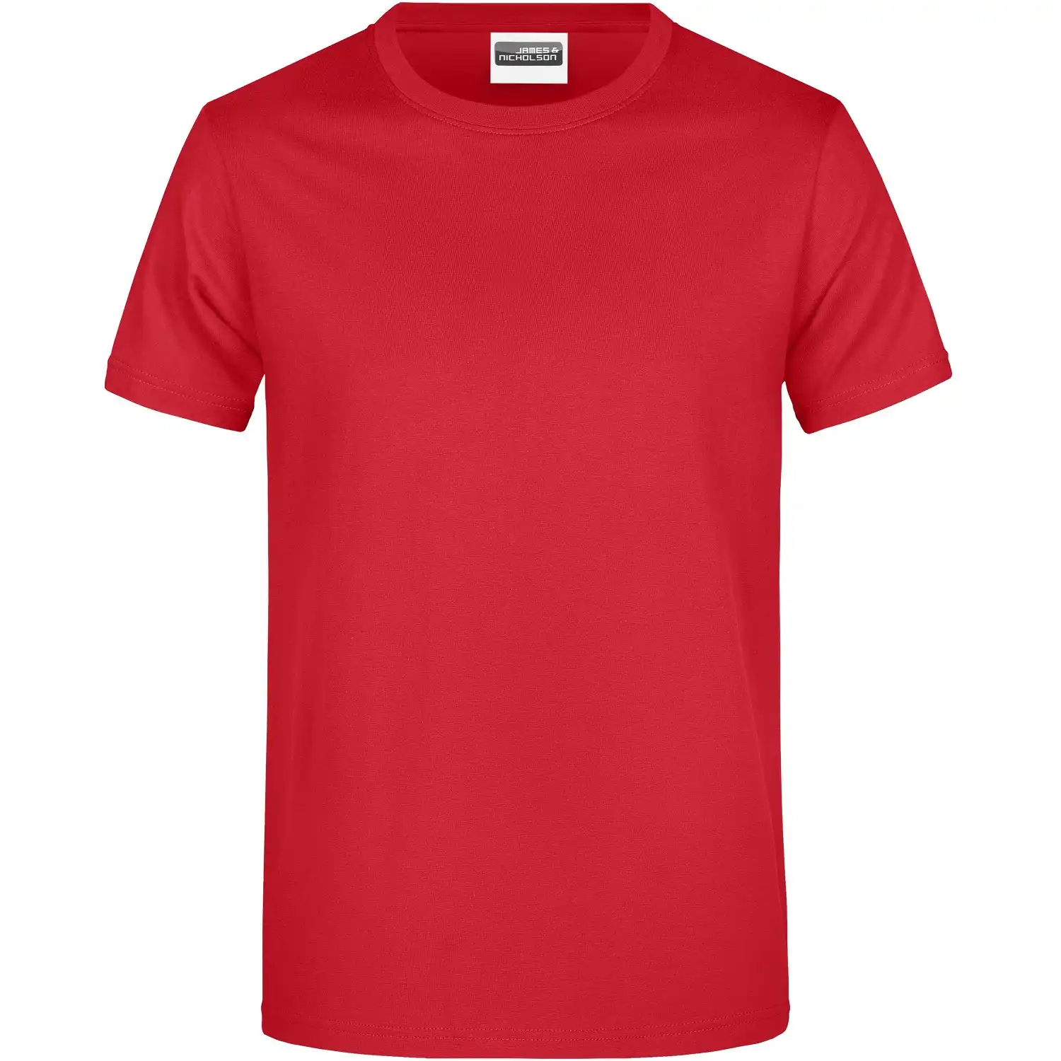 Promo Basic T-Shirt "JN790" 180g/m² in red, 3XL - Thumbnail 1