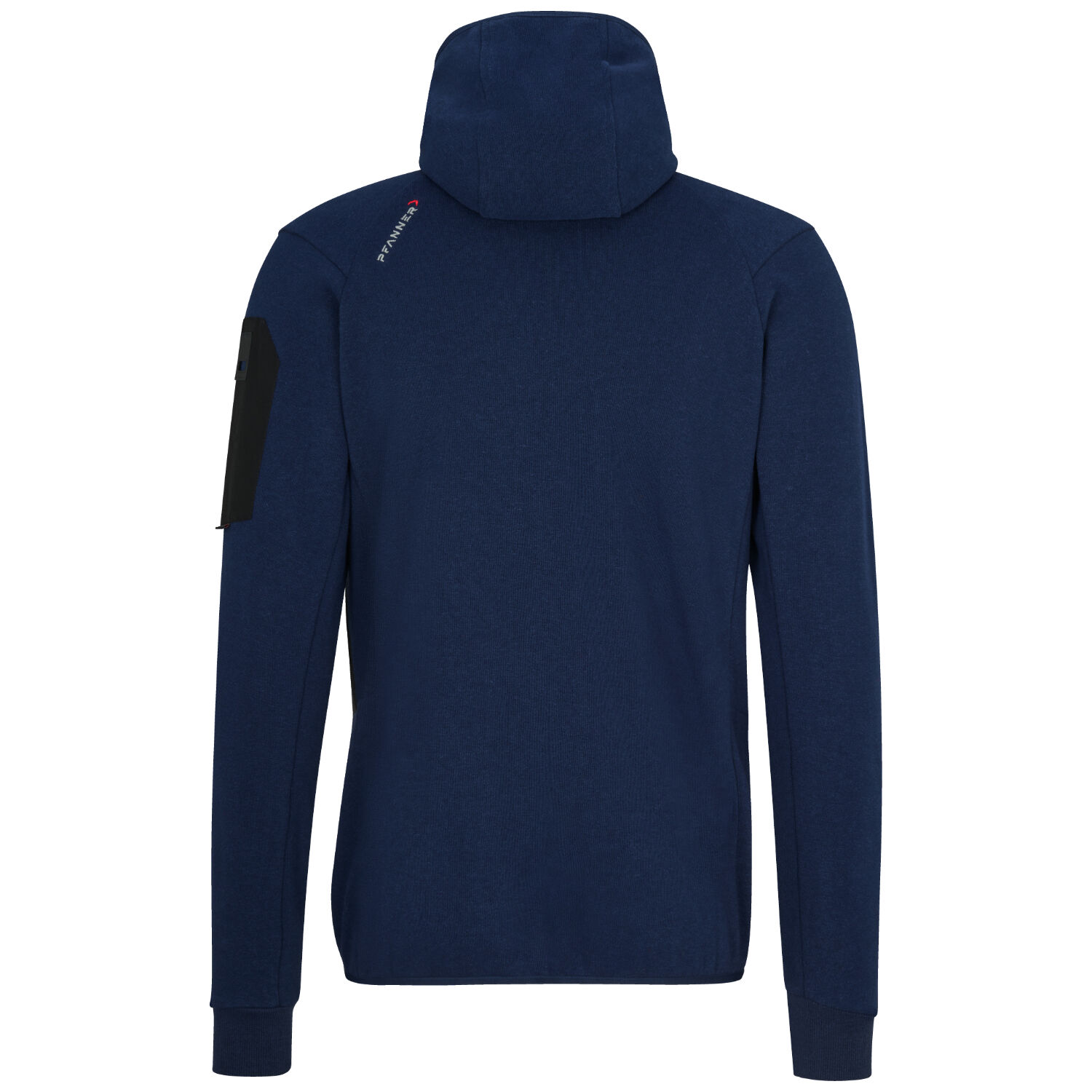 Sweatjacke "HEMP" in dunkelblau, L - Thumbnail 2