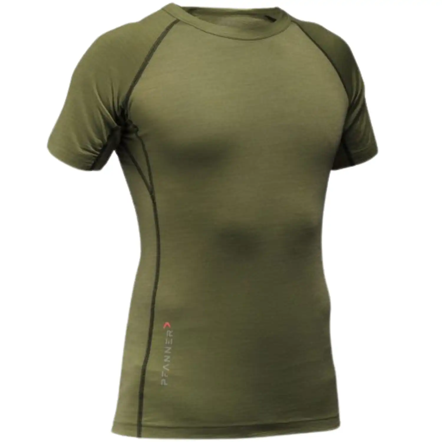 T-Shirt Merino-Tencel™ "101737" in grün, L - Bild 1
