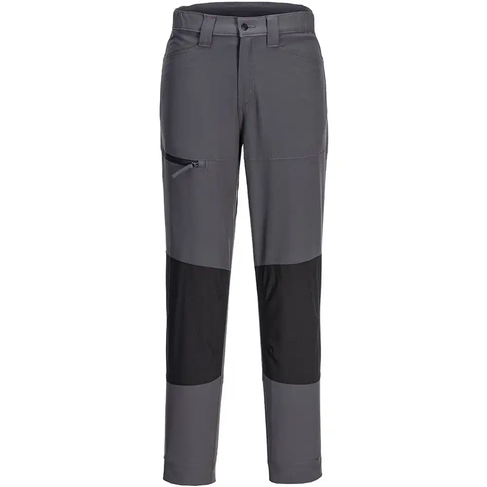 Damen Stretch Bundhose "CD887" WX2 in metal grey, 26 (EU 34) - Thumbnail 1