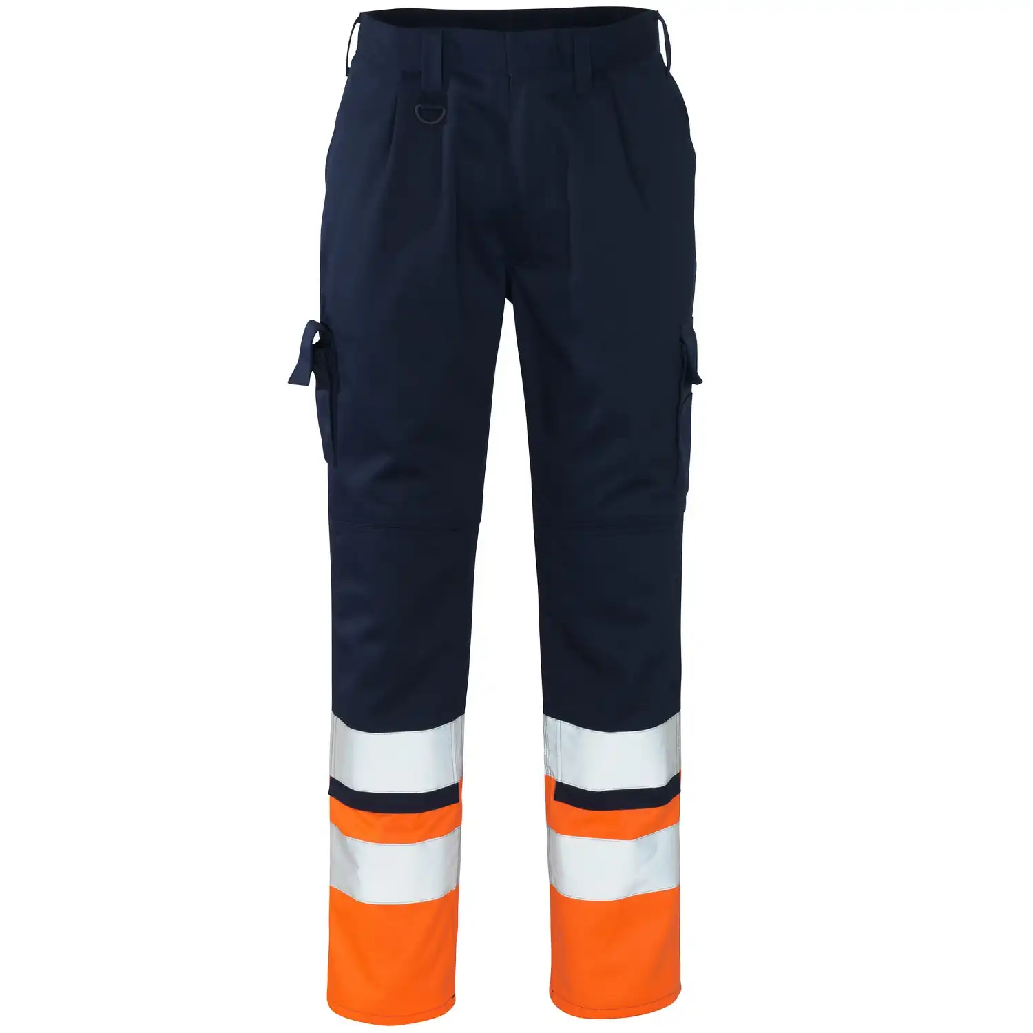 Warnschutz Bundhose "PATOS" Safe Compete in marine/orange, 82C54 (EU 54) - Thumbnail 1