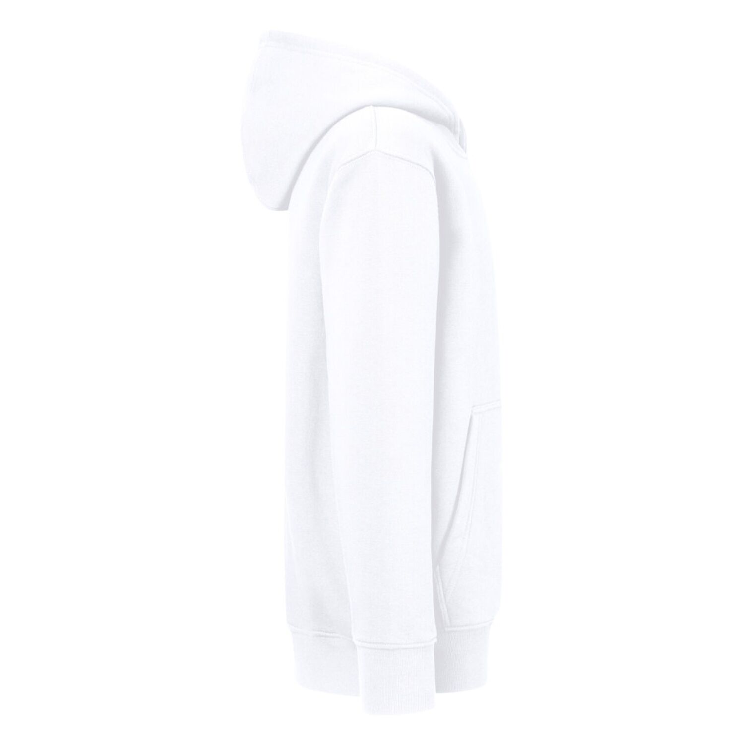 Kinder Hoodie Bio-Baumwolle "562" in 110/116, Weiß - Thumbnail 3