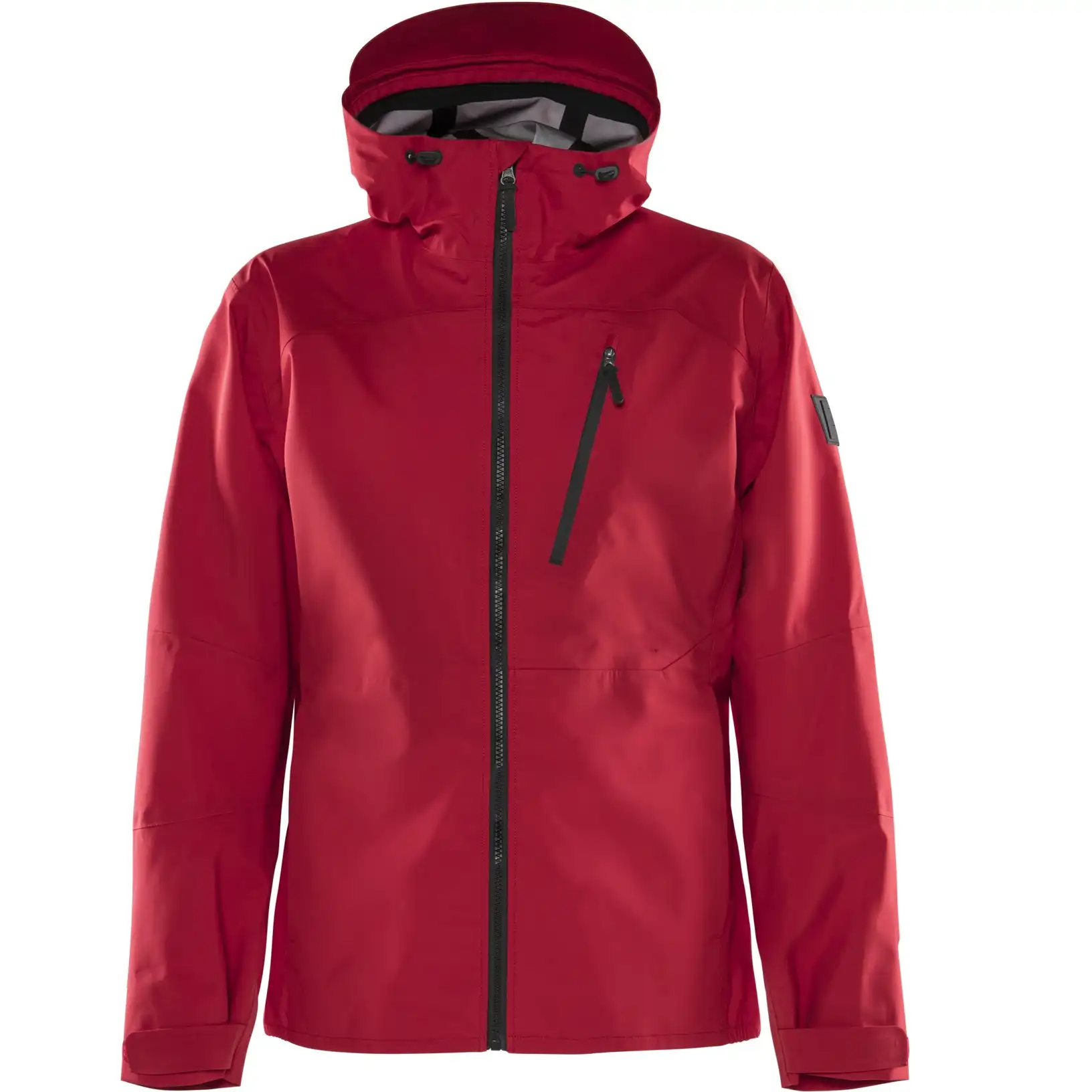 Damen Regenjacke "ZINC" Outdoor in XS, Rot - Bild 1