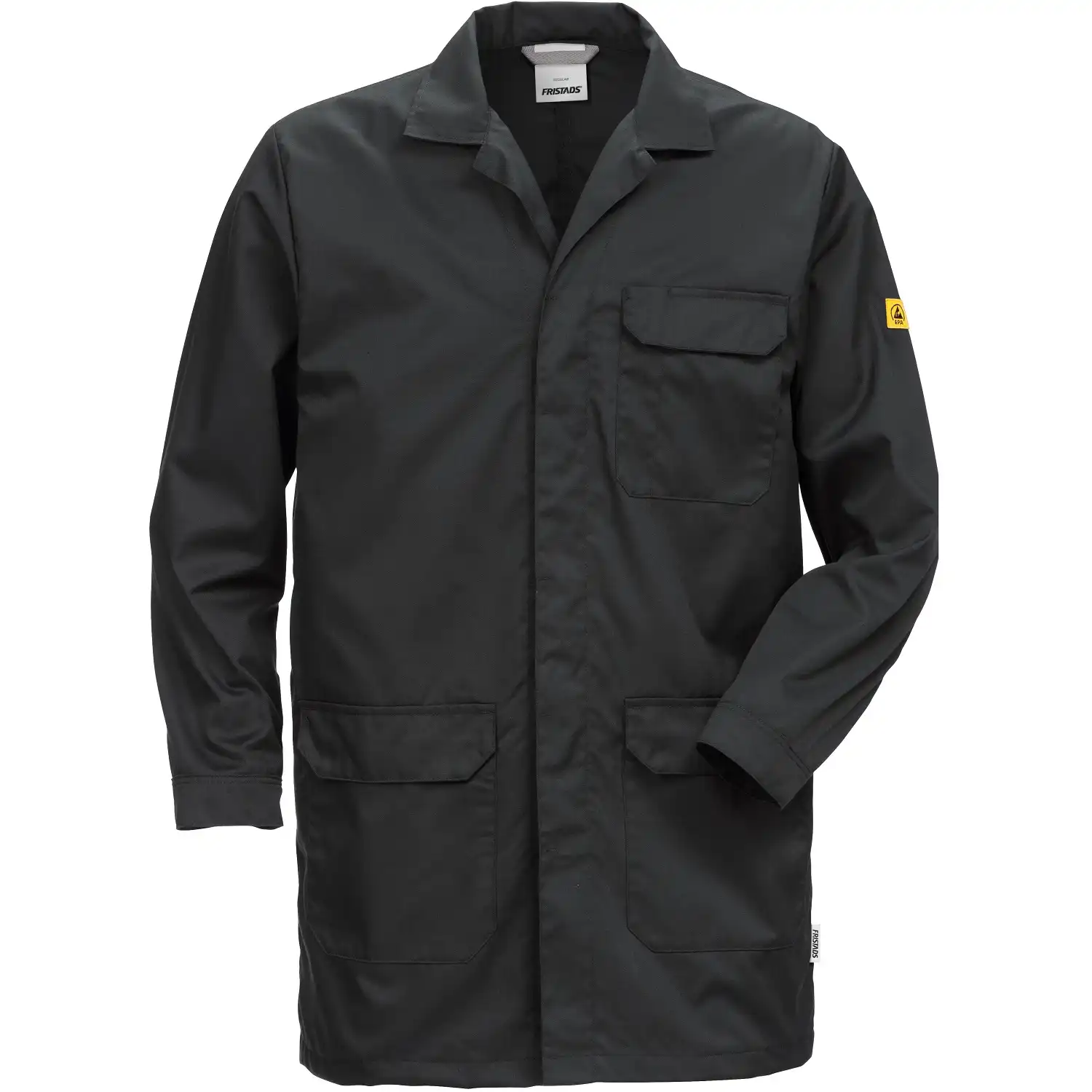 ESD Berufsmantel "3080 ELP" in schwarz, L - Thumbnail 1