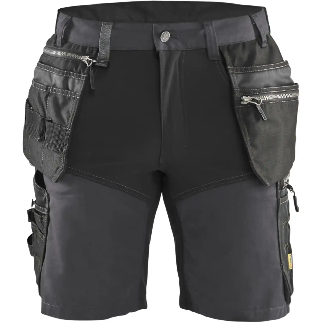 Handwerker-Shorts "1598" in grau/schwarz, C58 - Thumbnail 1
