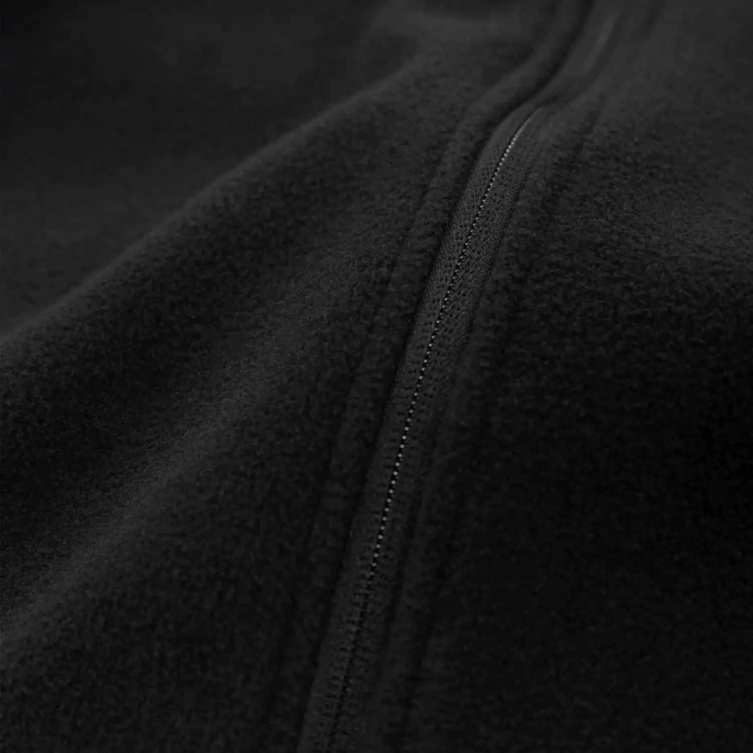 Fleecejacke "1499 FLE" Alnaryd in schwarz, S - Thumbnail 6