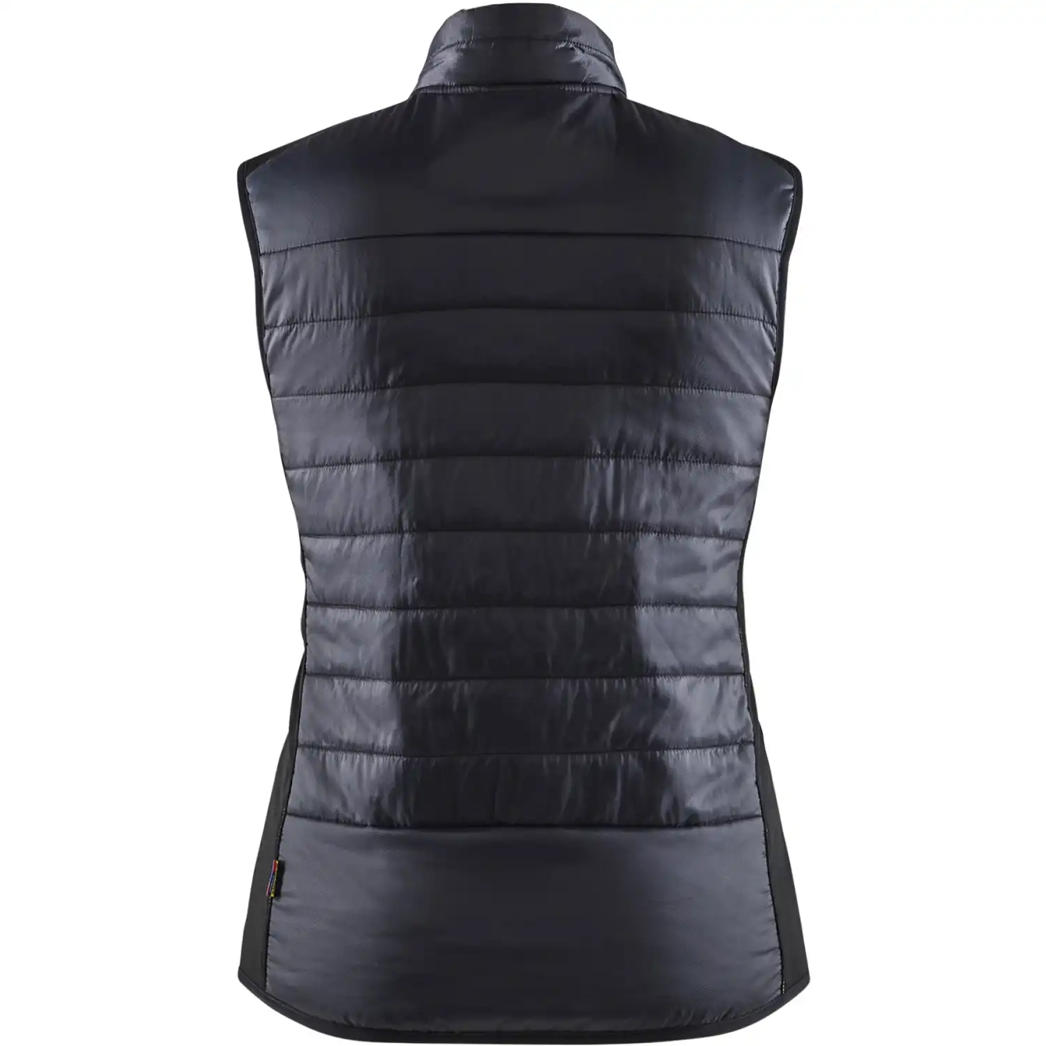 Damen Steppweste "3864" Unite in schwarz/dunkelgrau, XS - Thumbnail 2
