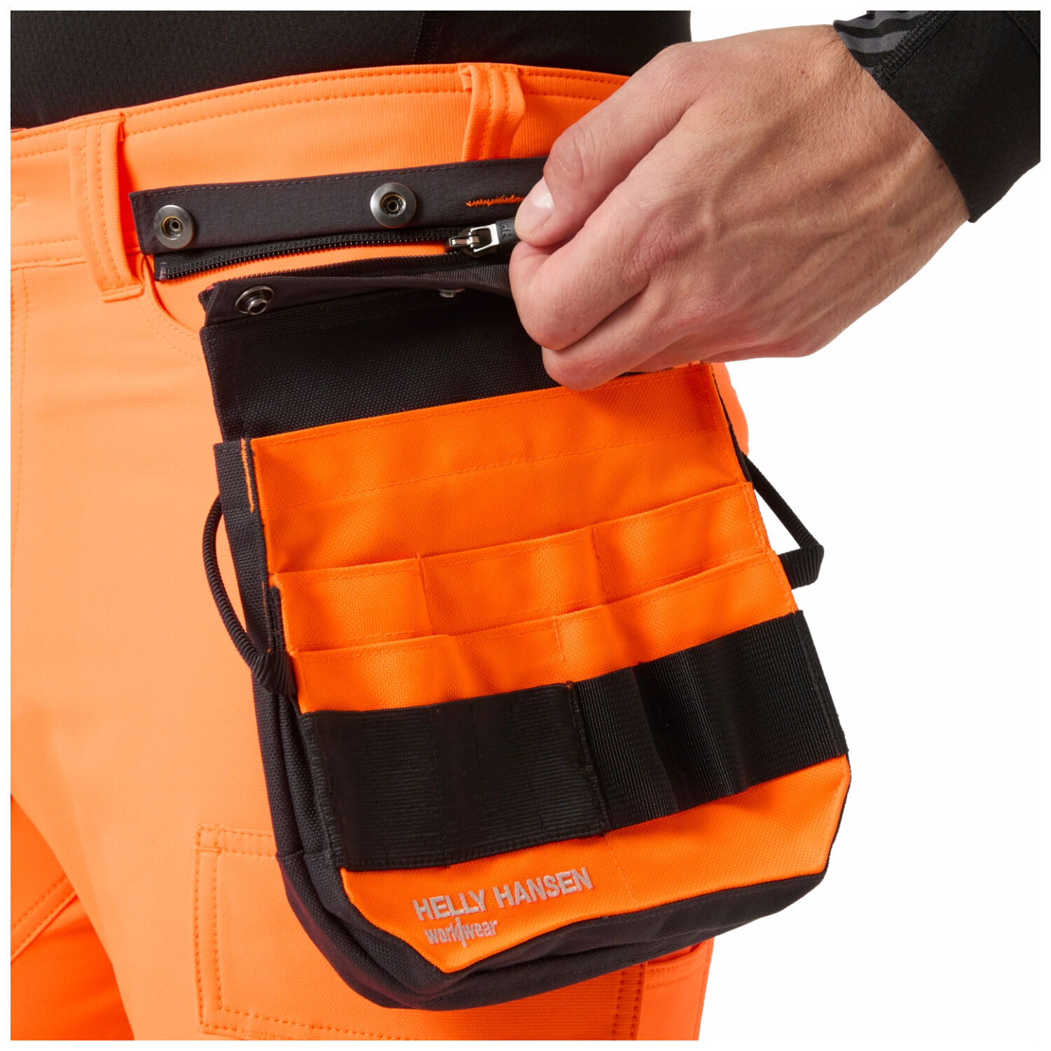 Handwerkertasche "CNCT HI VIS" in Orange - Thumbnail 2