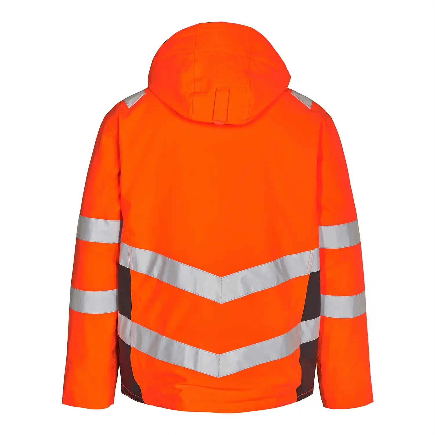 Warnschutz Winterjacke "1946-930" Safety Kl. 3 in orange/grau, M - Thumbnail 2
