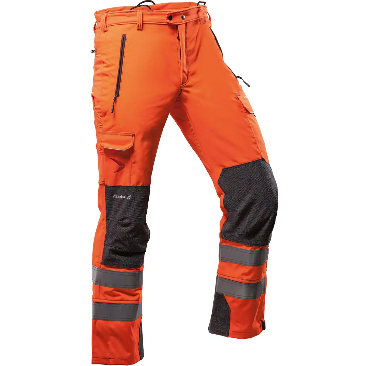 Outdoor Bundhose "GLADIATOR" in fluororange, L - Bild 1