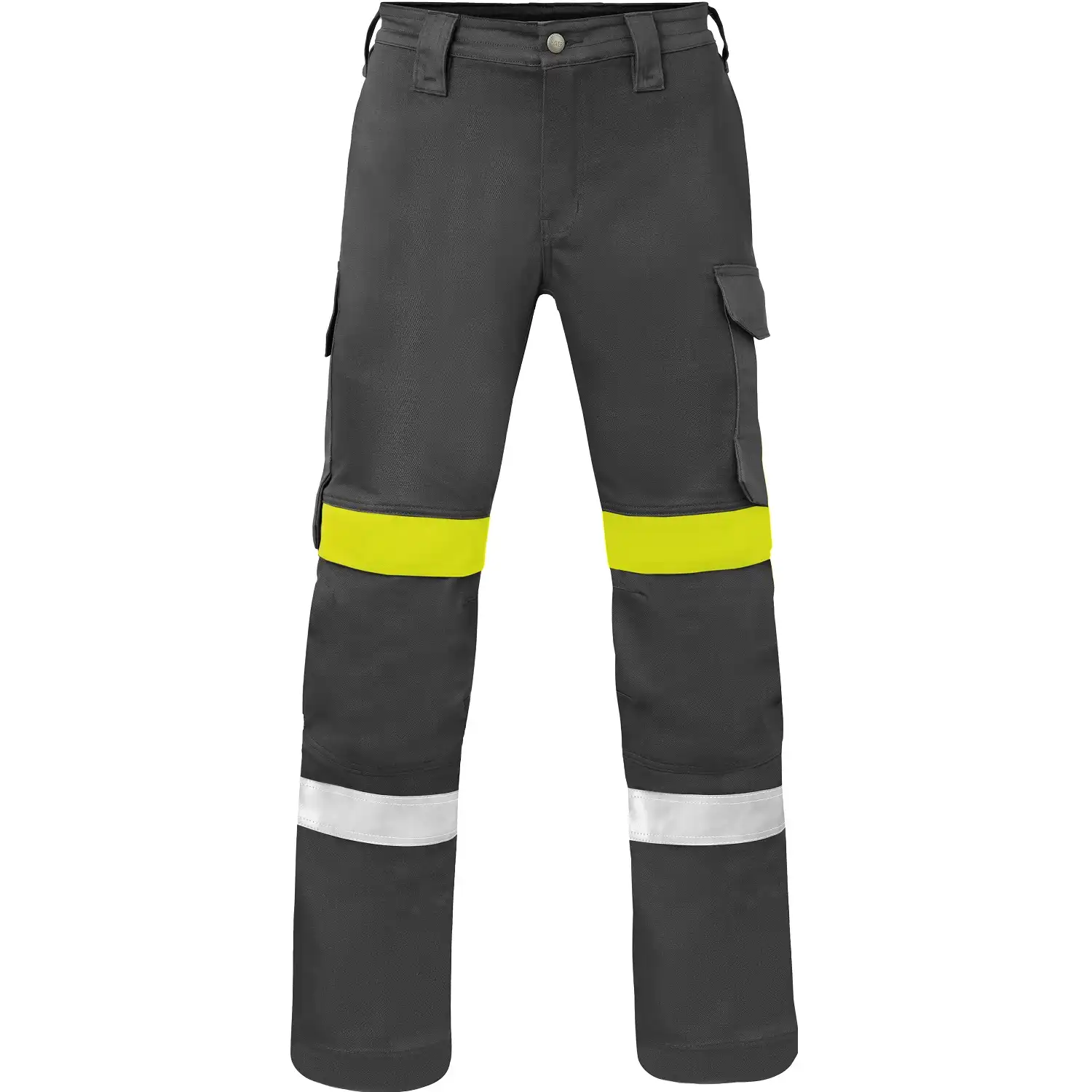 Multinorm Bundhose "80395" Force+ in dunkelgrau/gelb, 24 - Bild 1