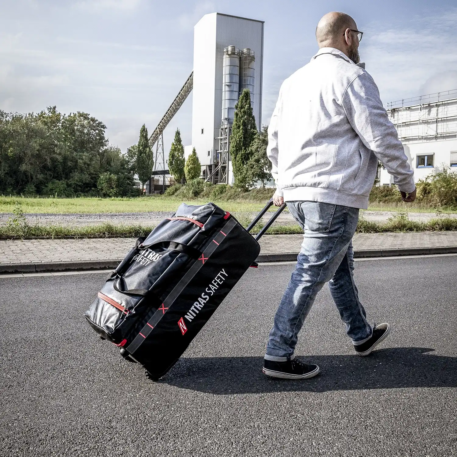 Trolley-Bag 110L "790" schwarz - Thumbnail 3