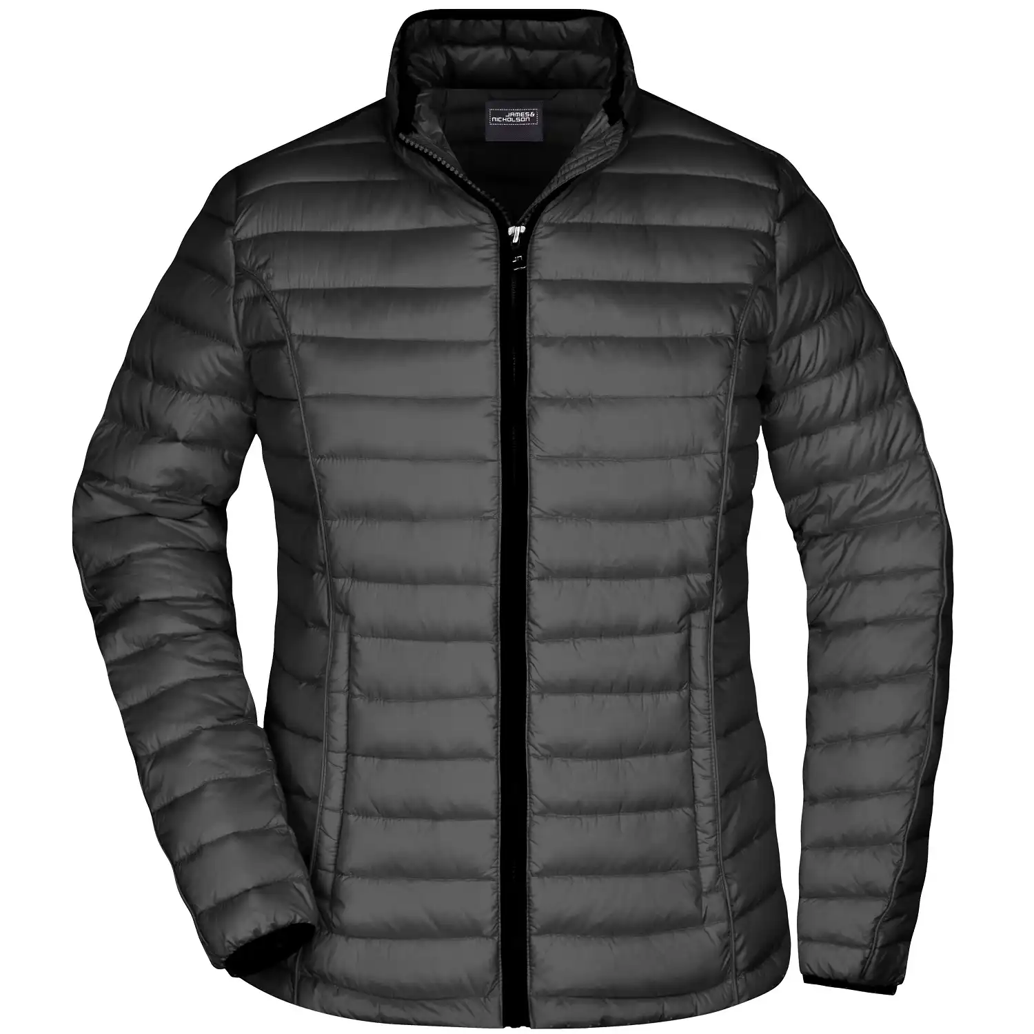 Damen Daunenjacke "JN1081" in black/black, L - Bild 1