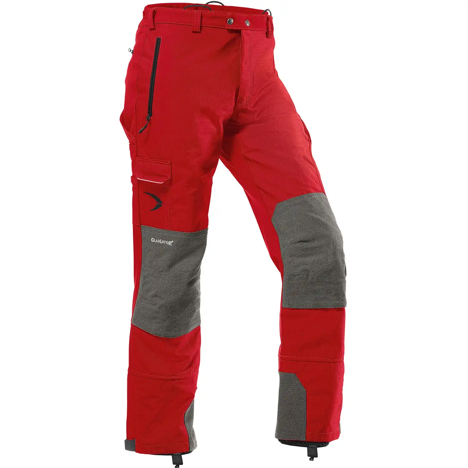 Outdoor Bundhose "GLADIATOR" in Rot, M - Thumbnail 1