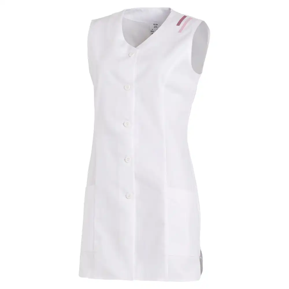 Langkasack Ärmellos "09/1246" in 48, Weiß - Thumbnail 1