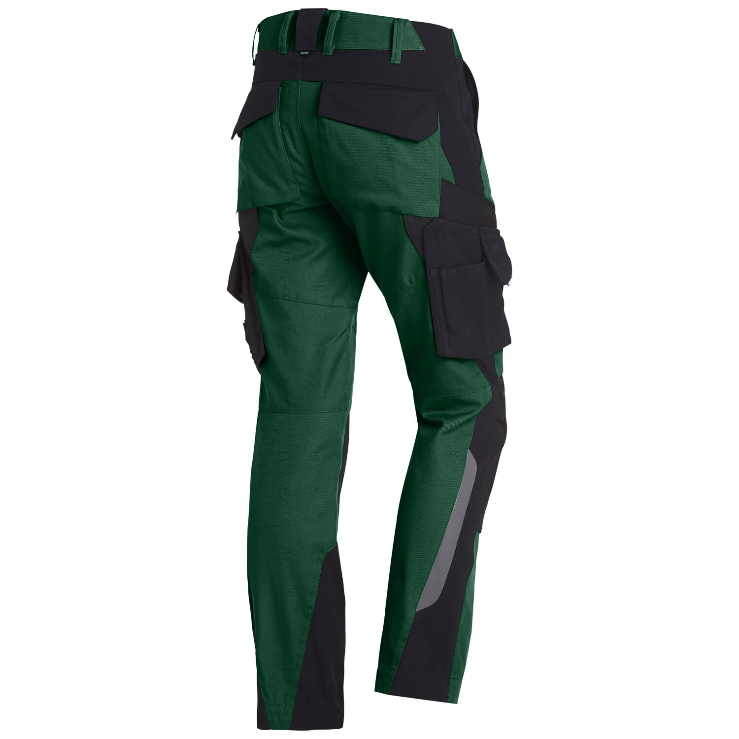 Damen Arbeitshose "ANNETTE" in grün/schwarz, 48 - Thumbnail 2