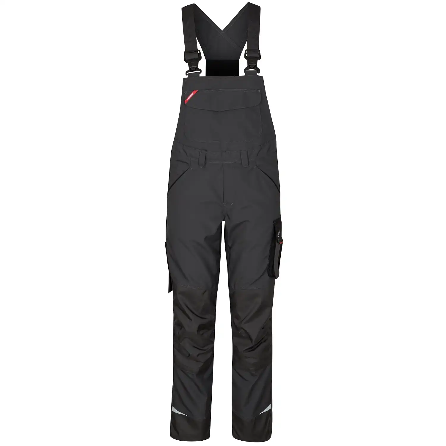 Damen Latzhose "3815-254" Galaxy in anthrazit/schwarz, 48 - Bild 1