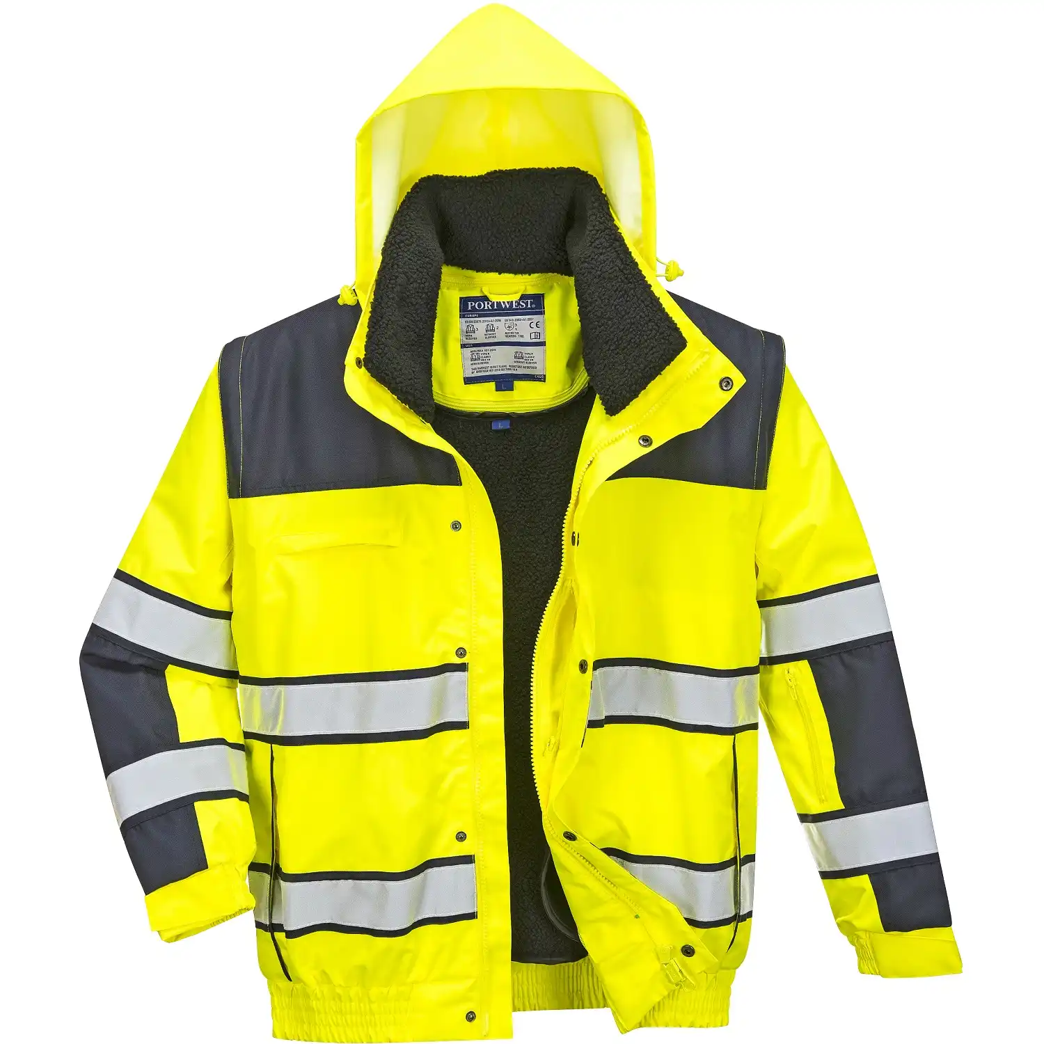 Portwest Warnschutz Pilotenjacke 4in1