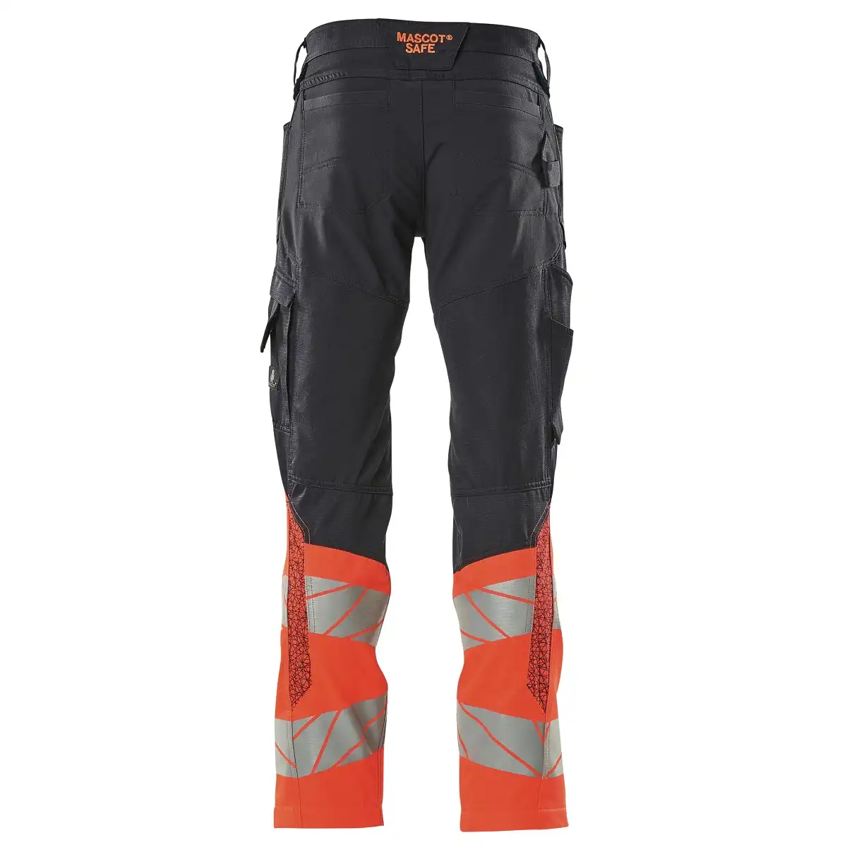 Warnschutz Bundhose Kl.1 "ACCELERATE SAFE"  in schwarzblau/rot, 82C44 (EU 44) - Thumbnail 2