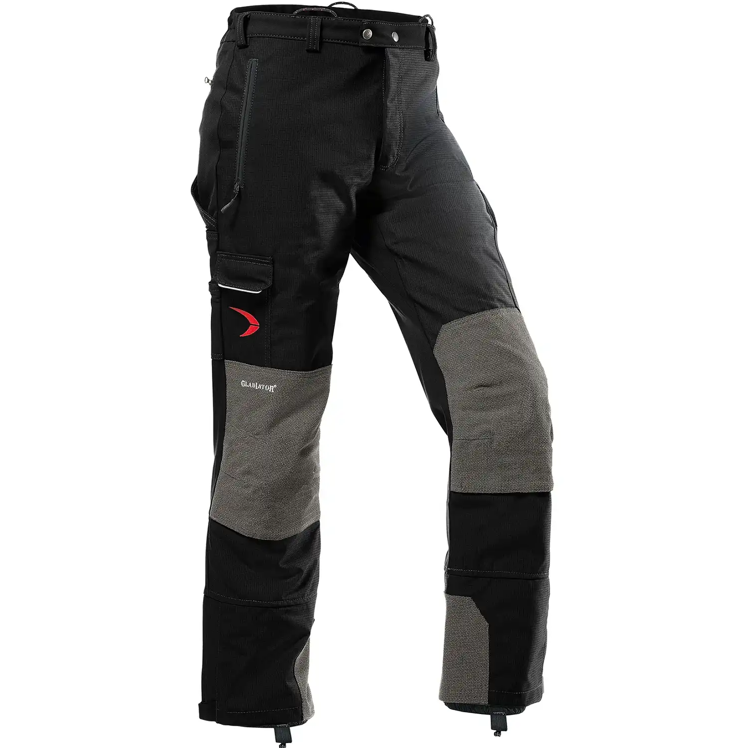Outdoor Bundhose "GLADIATOR" in schwarz, L - Thumbnail 1