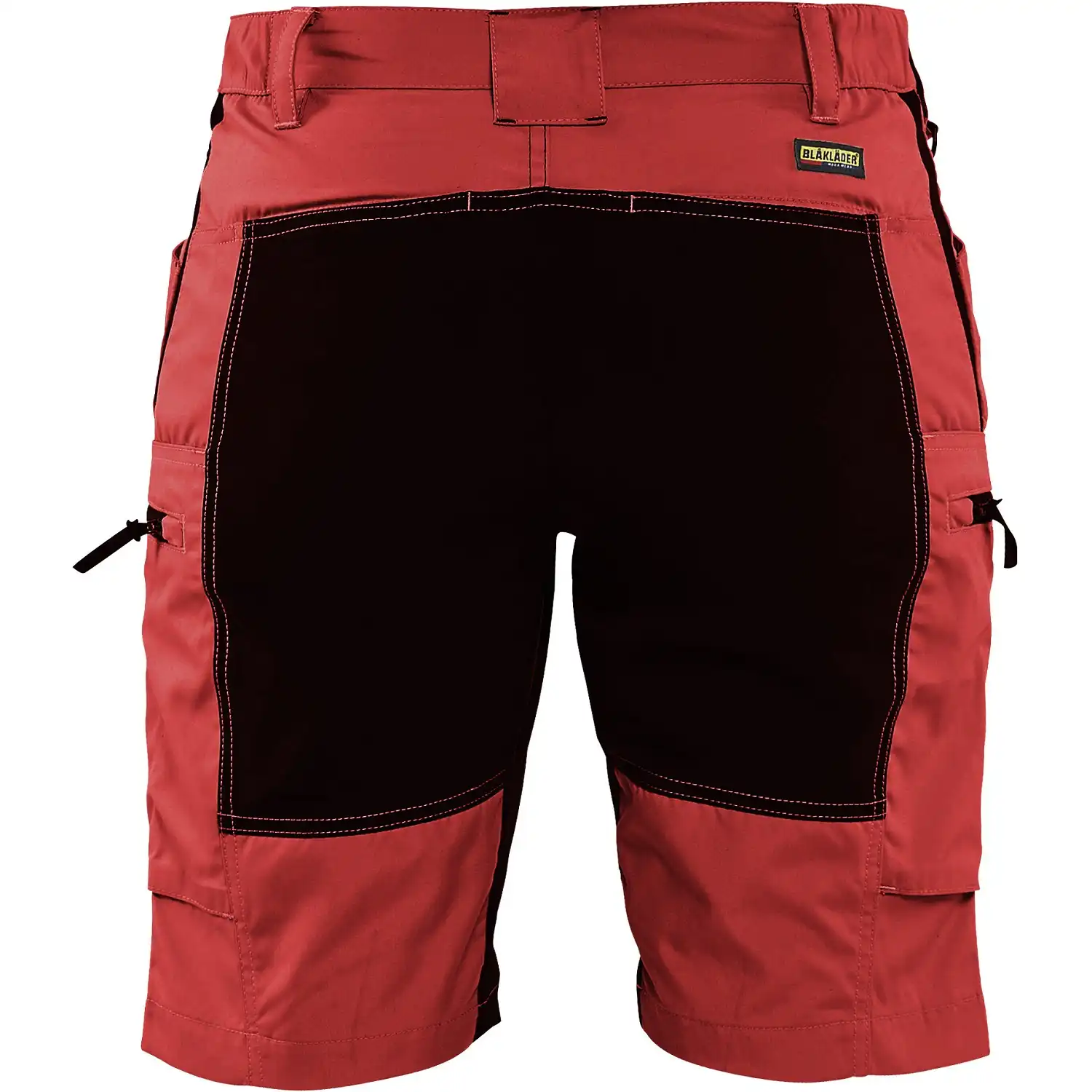 Damen Service Stretch-Shorts "7149" in rot/schwarz, C30 - Thumbnail 2