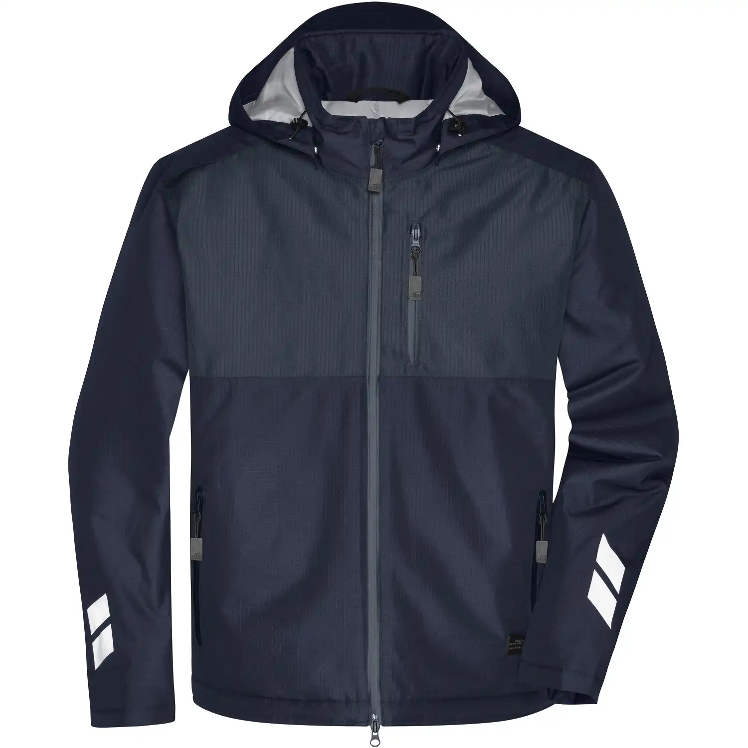 Hardshell Winterjacke "JN1815" in navy/carbon, XS - Thumbnail 1