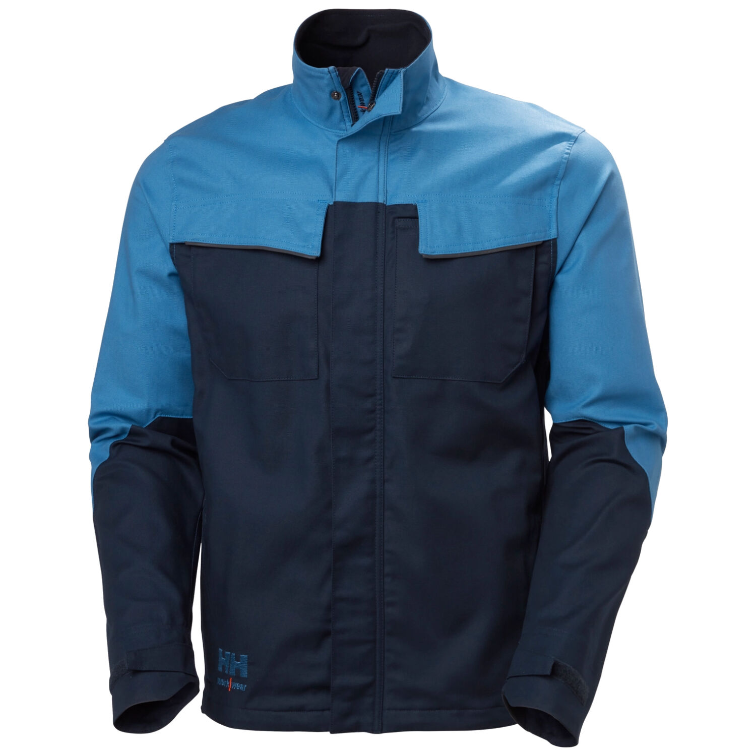 Arbeitsjacke "OXFORD 2.0" in marine/hellblau, XS - Thumbnail 1