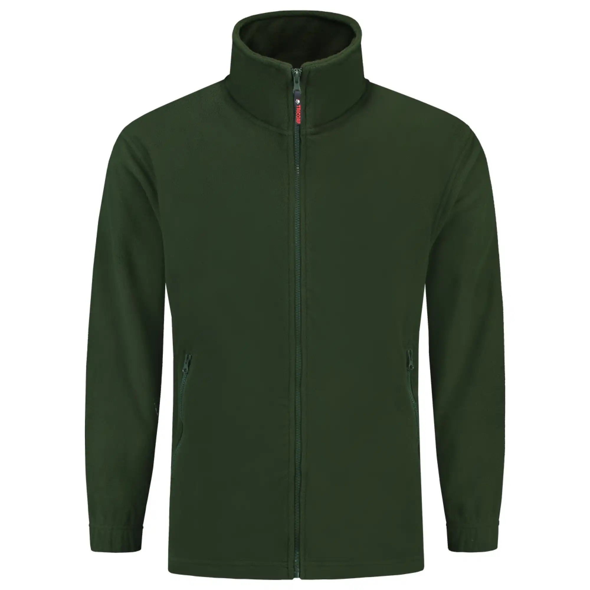 Fleecejacke "301002" Casual in bottle green, L - Thumbnail 1