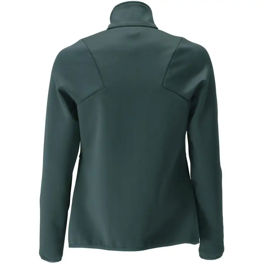 Damen Fleece-Zip-Sweatshirt "22553-608" in waldgrün, XS - Thumbnail 2