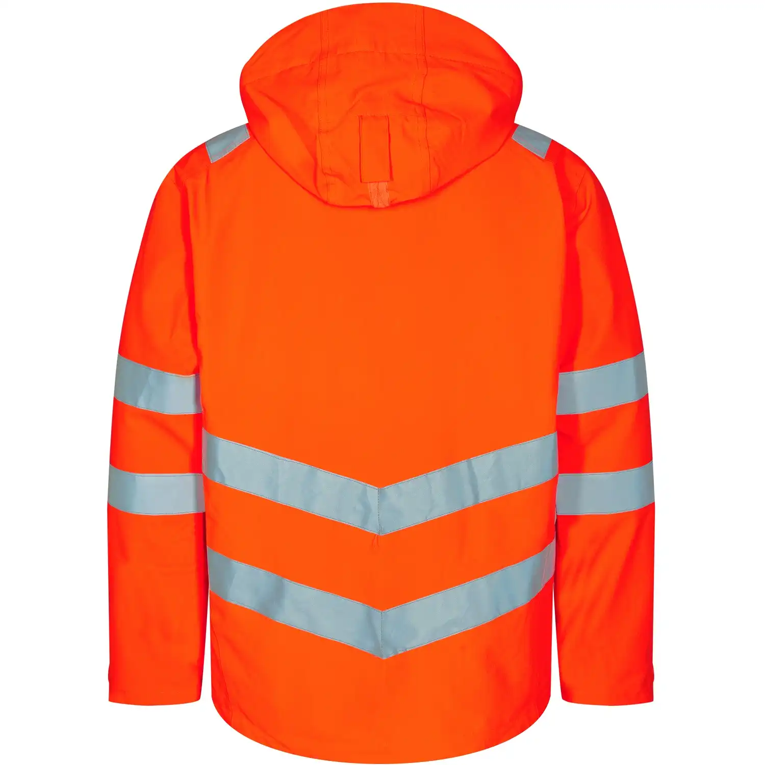 Warnschutz Hardshell Regenjacke "1146-930" Safety Kl. 3 in Orange, L - Thumbnail 2