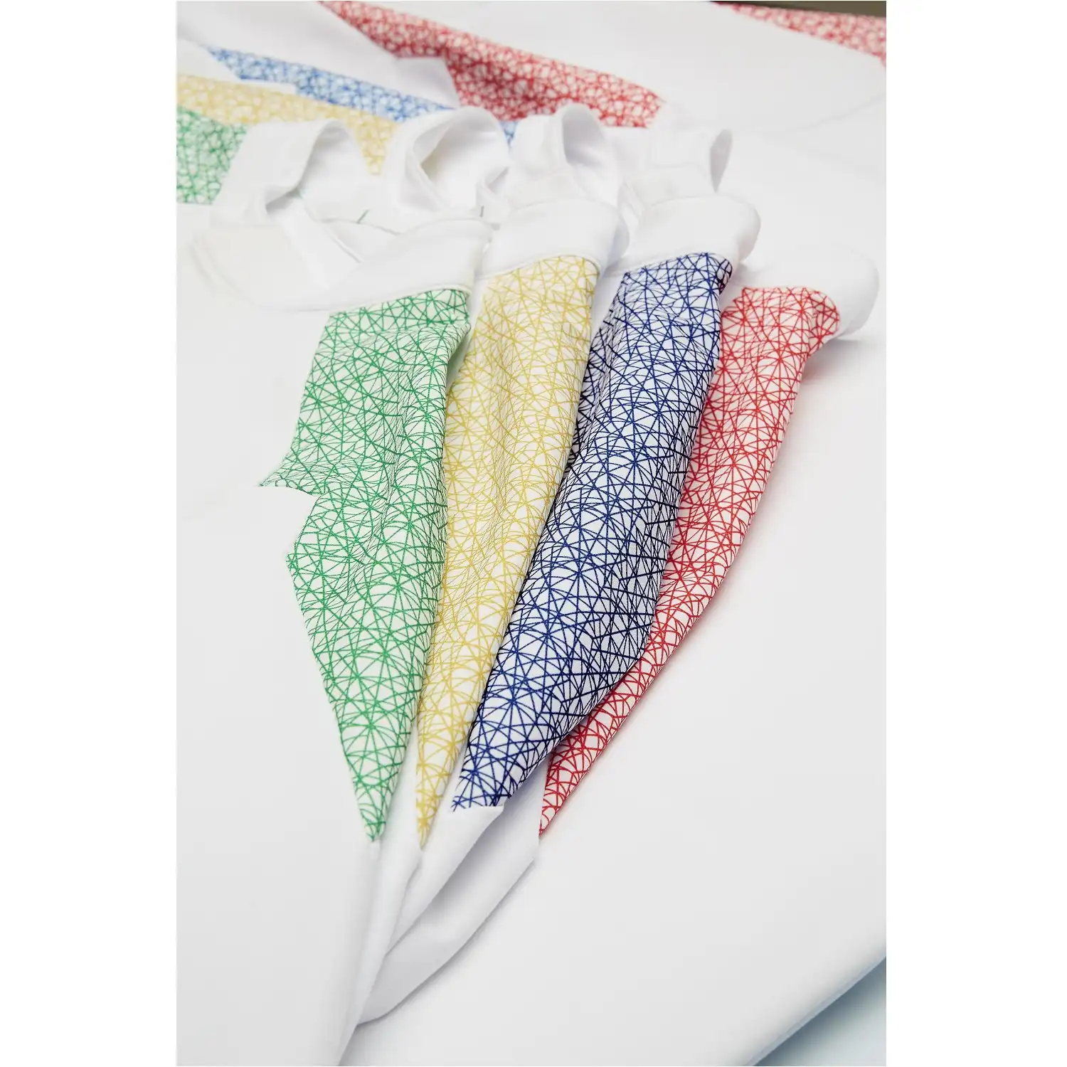 Damen Stretch Bundjacke "20064-511" in weiß/grasgrün, XS - Thumbnail 2