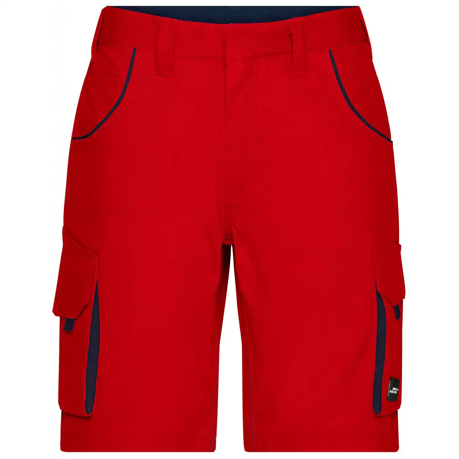 Funktionelle kurze Hose "JN872" in red/navy, 46 - Thumbnail 1