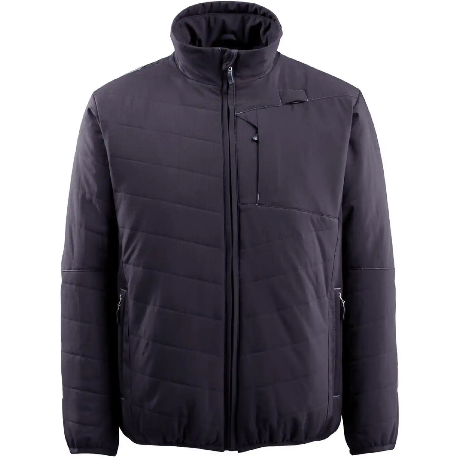 Thermojacke "ERDING" Unique einfarbig in schwarzblau, L - Bild 1