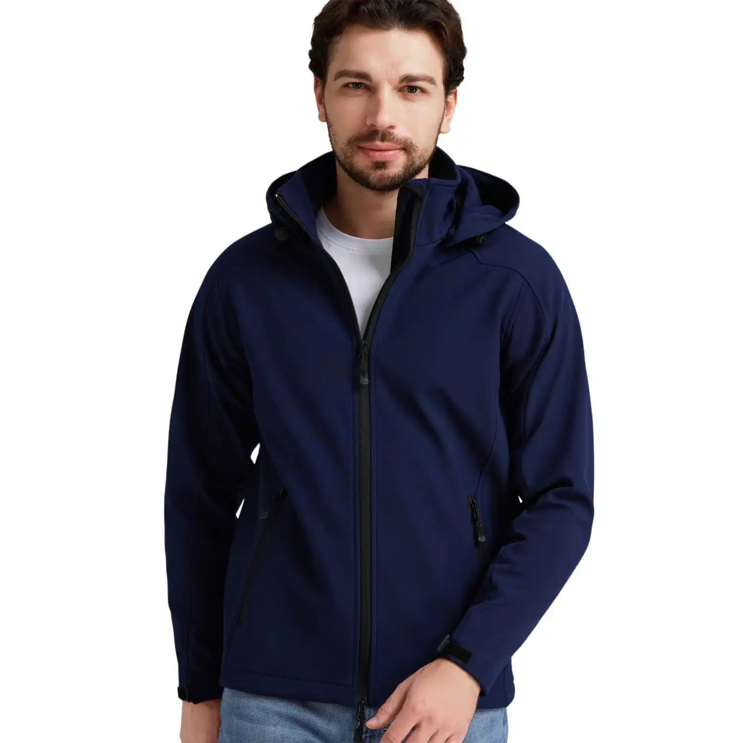 Softshelljacke "HIKE LIGHT" in marine, M - Bild 1