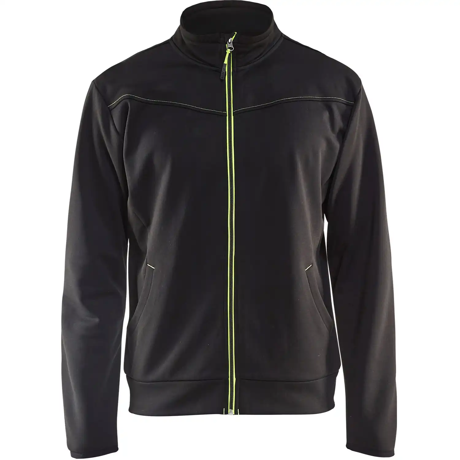 Sweatjacke "3362" Service Plus in schwarz/gelb, 3XL - Thumbnail 1