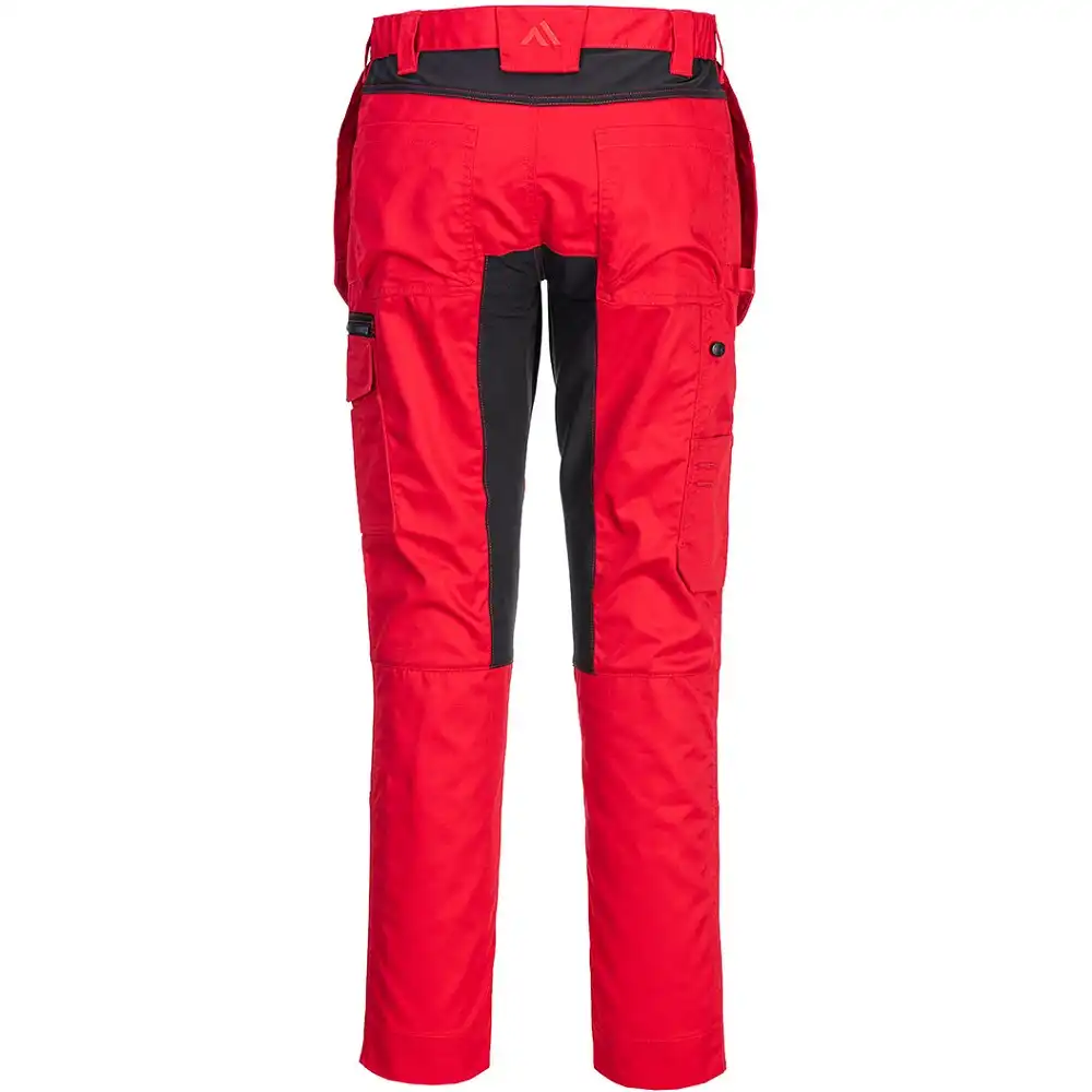 Stretch Handwerkerhose "CD883" WX2 in tiefrot, 28 (EU 44) - Thumbnail 2