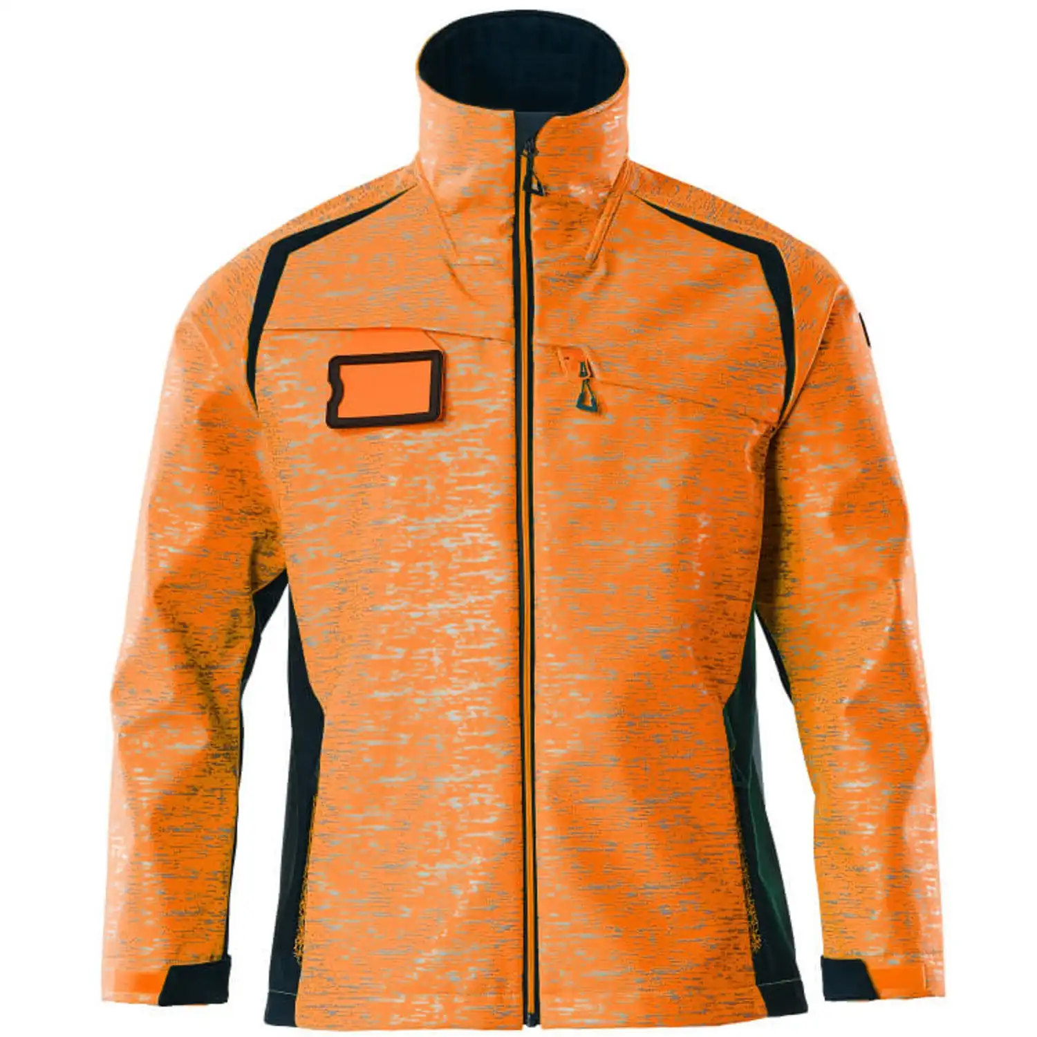Softshelljacke "ACCELERATE SAFE" in orange/schwarzblau, XXL - Bild 1