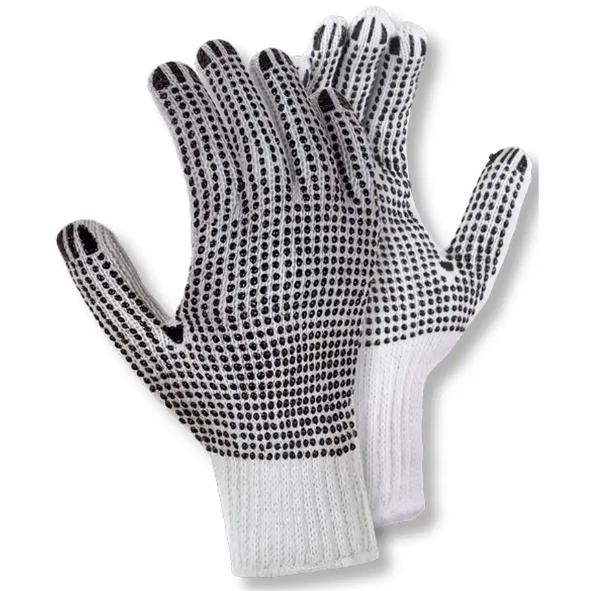 Grobstrick-Arbeitshandschuhe beidseitige PVC-Noppen "1935" in 9 (L) - Thumbnail 3