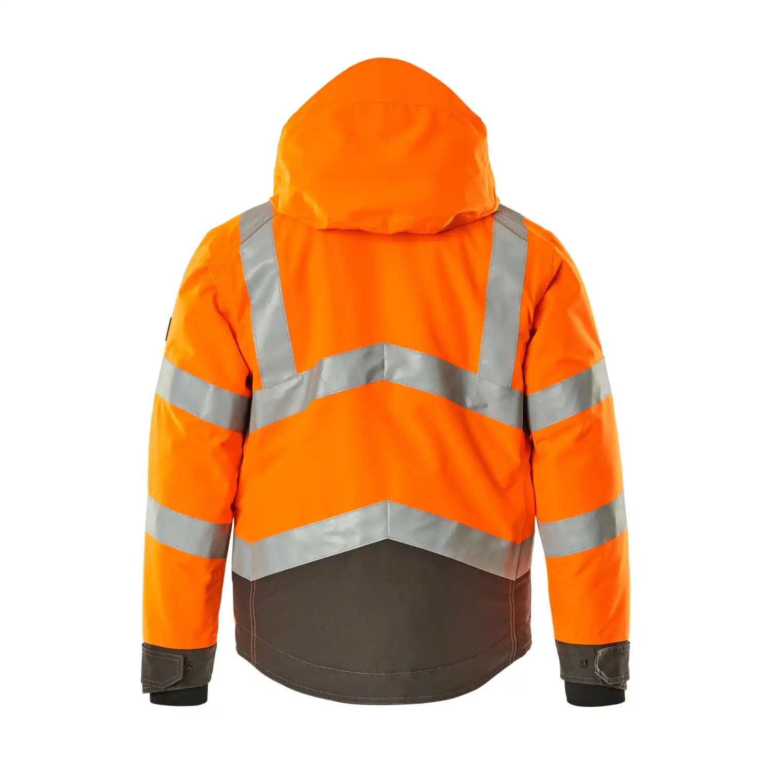 Warnschutz Winterjacke "HASTINGS" Safe Supreme in warnorange/anthrazit, L - Thumbnail 2