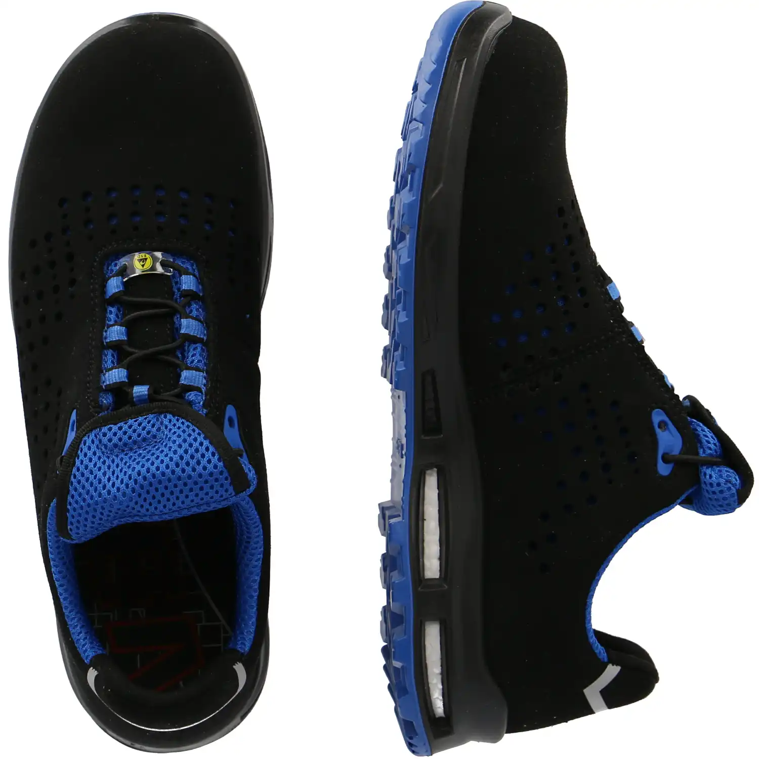 Sicherheitshalbschuhe S1 "IMPULSE XXT BLUE LOW" WELLMAXX in 36 - Thumbnail 2