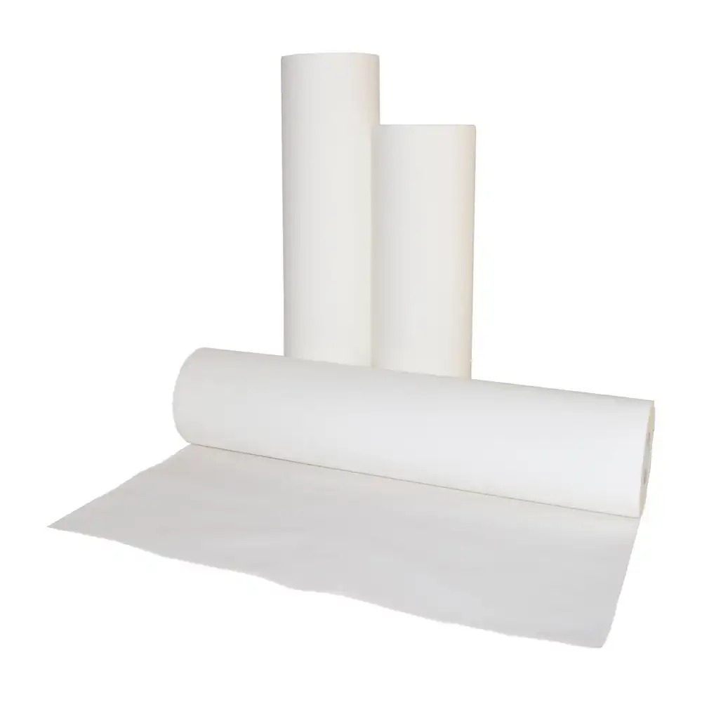 Liegenabdeckung 2-lagig weiß 50x35cm | 50m pro Rolle - Bild 1