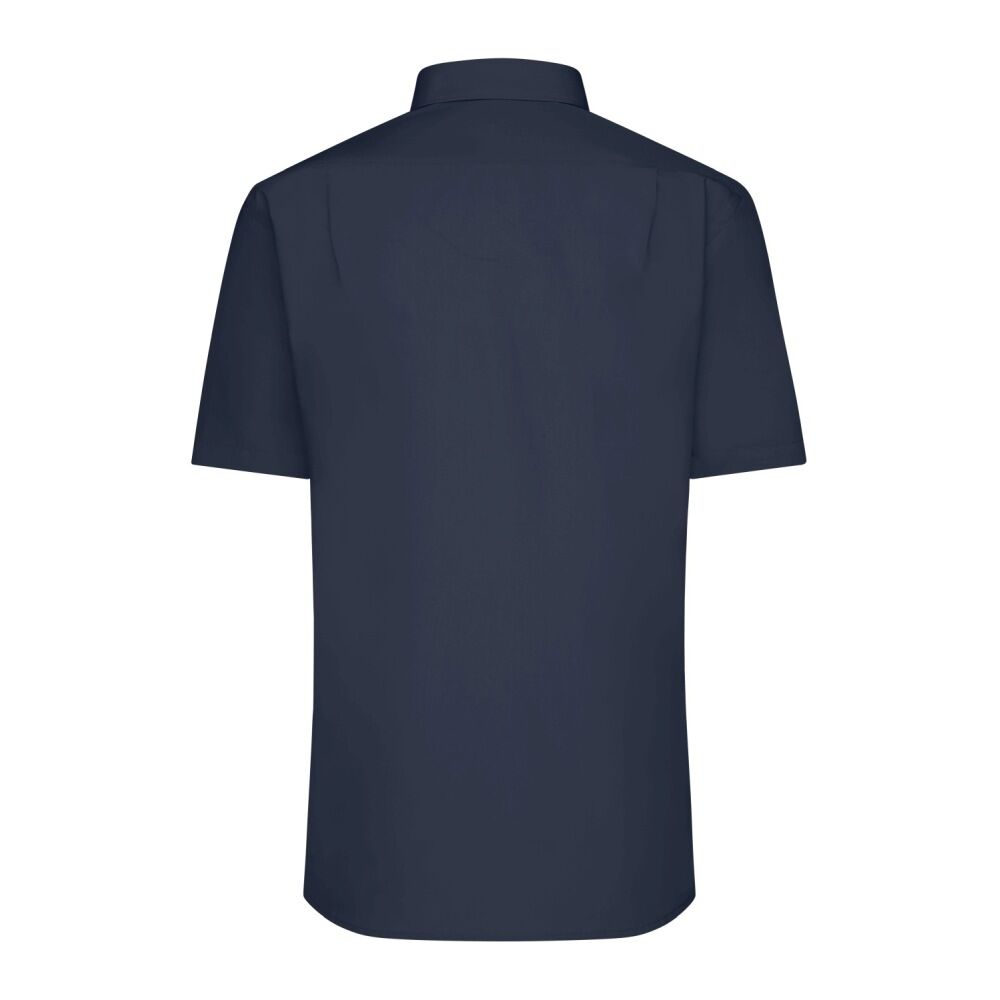 Kurzarm Hemd "JN680" in navy, 3XL - Thumbnail 2